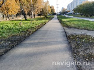 Тротуар на ул. Иванова