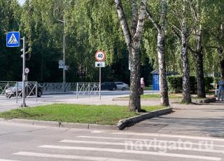 17 съездов и пандусов на Морском пр. и ул. Терешковой