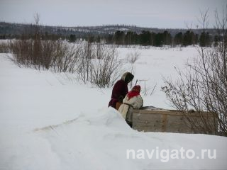 Ненцы в Надыме
