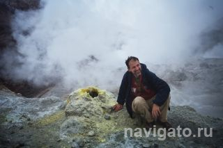 Доктор геолого-минералогических наук Иван кулаков. Наблюдение за вулканами Камчатки