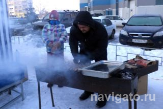 С пылу жару шашлыки