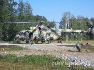 Посадка в вертолёт