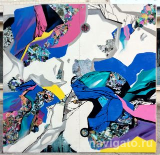 Коллаж, З.Леутина и Я.Болдырева