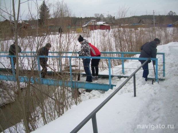С благодарностью от жителей