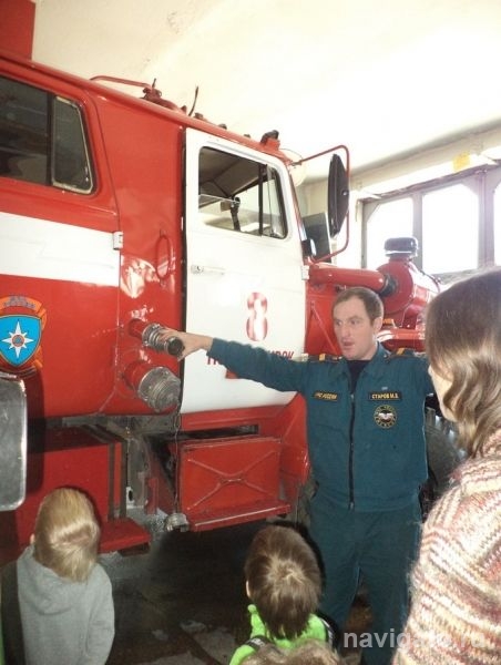 Чаепитие с пожарным