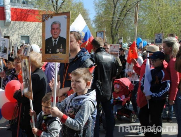 День Победы в районе