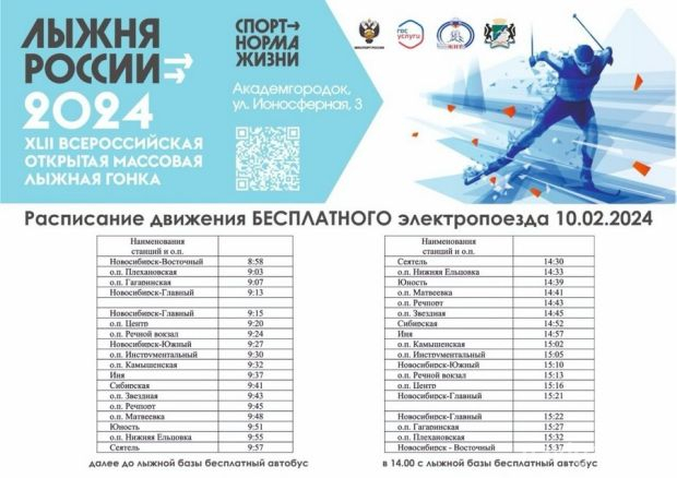 Доехать до «Лыжни России»