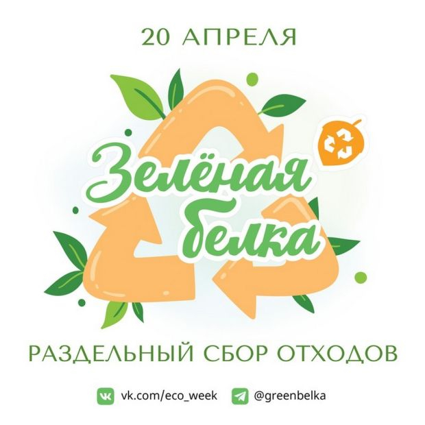 Экоакция «Зелёная белка»