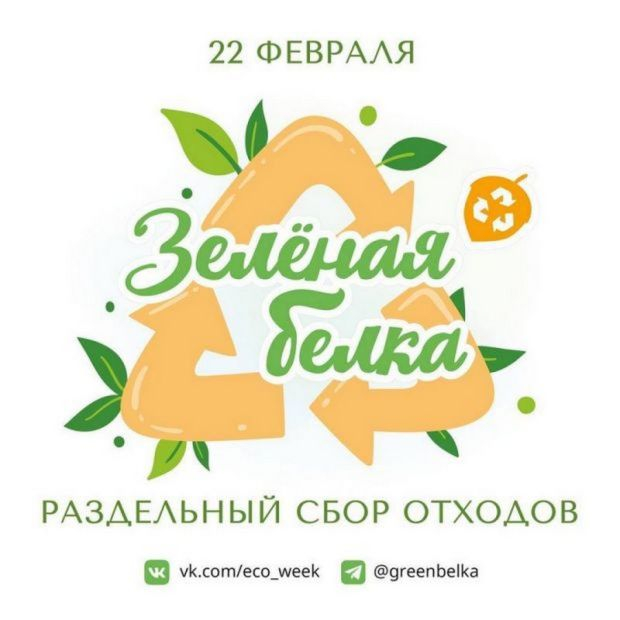 Экоакция «Зелёная белка»