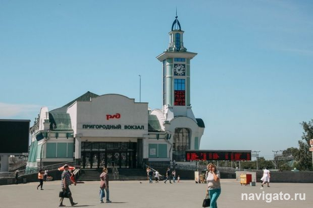 Электричка на пляж