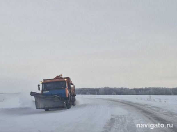 Готовят трассы к паводку