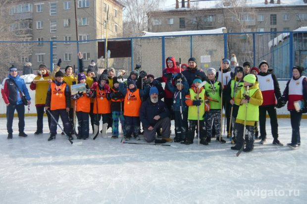Хоккеисты в валенках