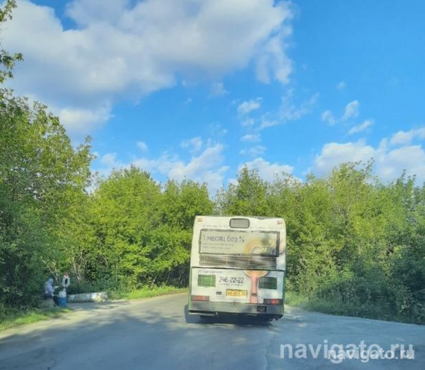 На дачных автобусах