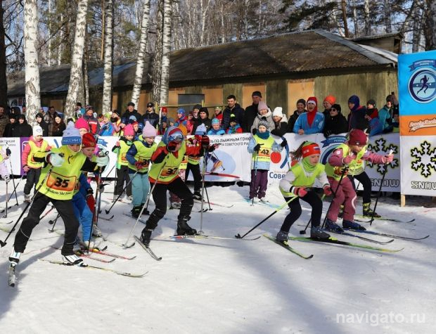 На лыжах в +10