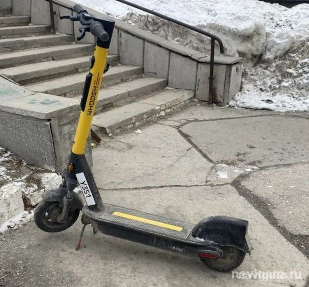 На празднике без самоката