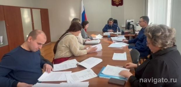 На встрече с прокурором