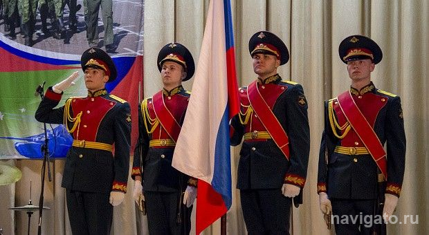 Напутствовали призывников