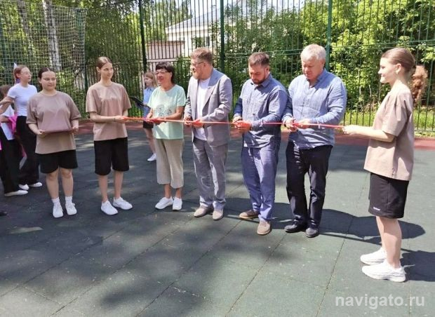 Новая спортплощадка