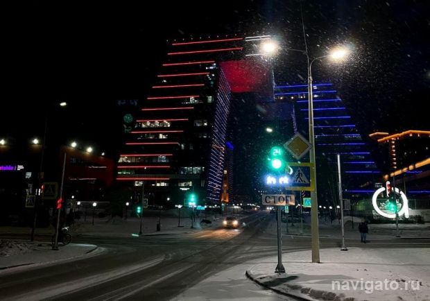 Новые светофоры у технопарка