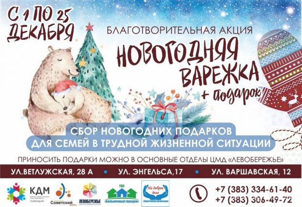 «Новогодняя варежка»