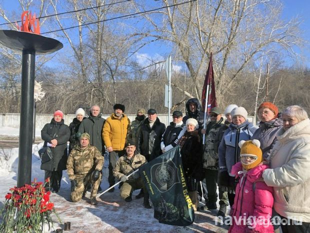 Почтили память товарищей