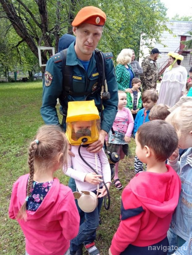 Пожарные приехали в детсад