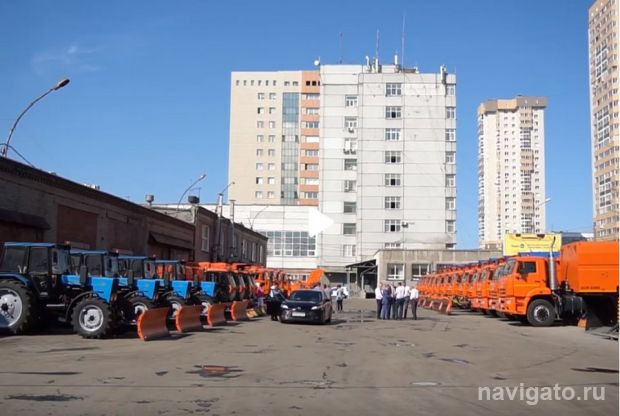 Пришла новая техника