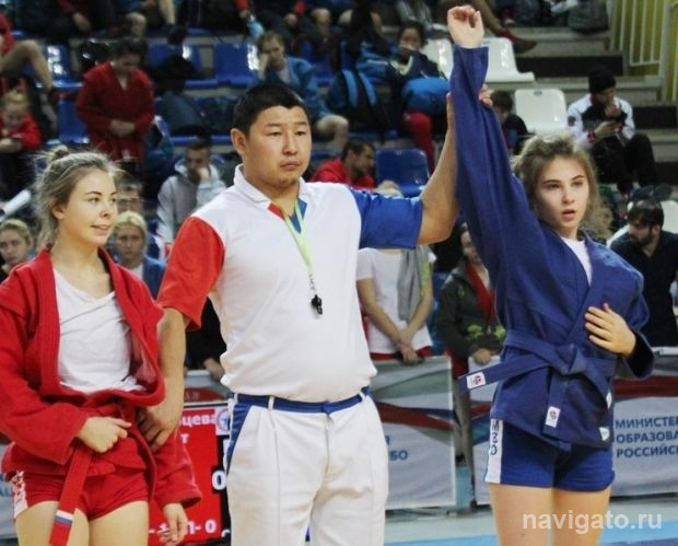 Сильнейшая самбистка СФО