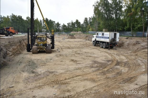 Строительство возобновили