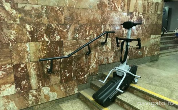 Ступенькоходы в метро