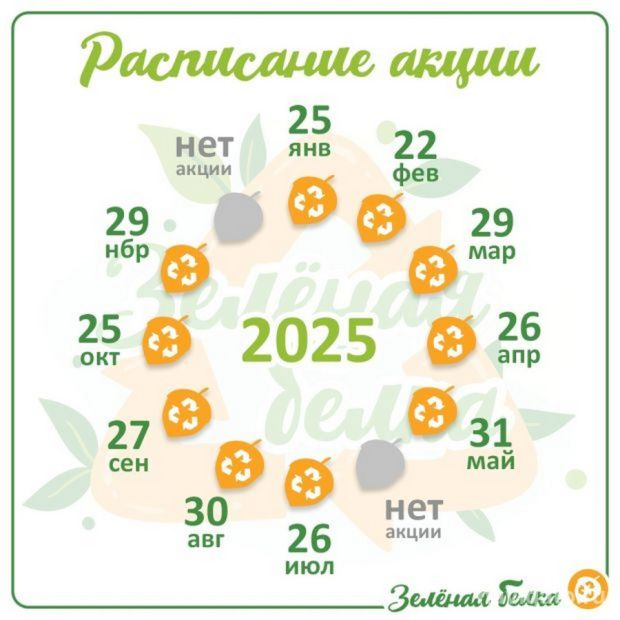 Участвуйте в «Зелёной белке»