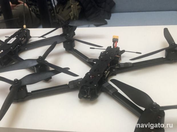 Упал квадрокоптер