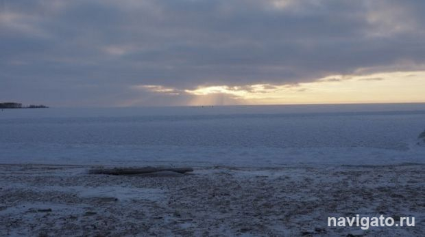 Уплыли на льдине