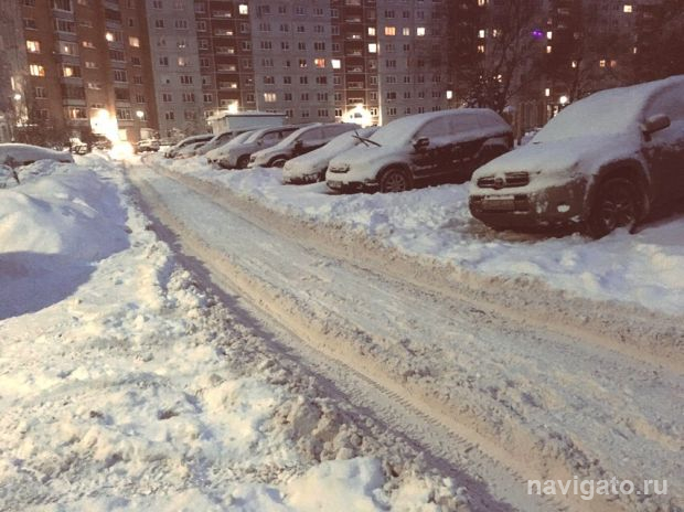 В снежном плену