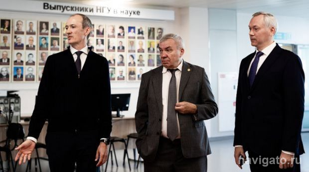 Вице-премьер в НГУ