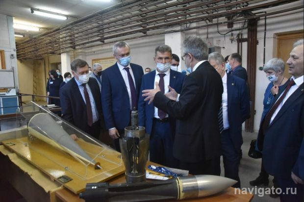 Визит президента РАН