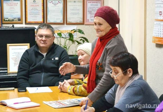 Встреча в ТОС «НЗК»