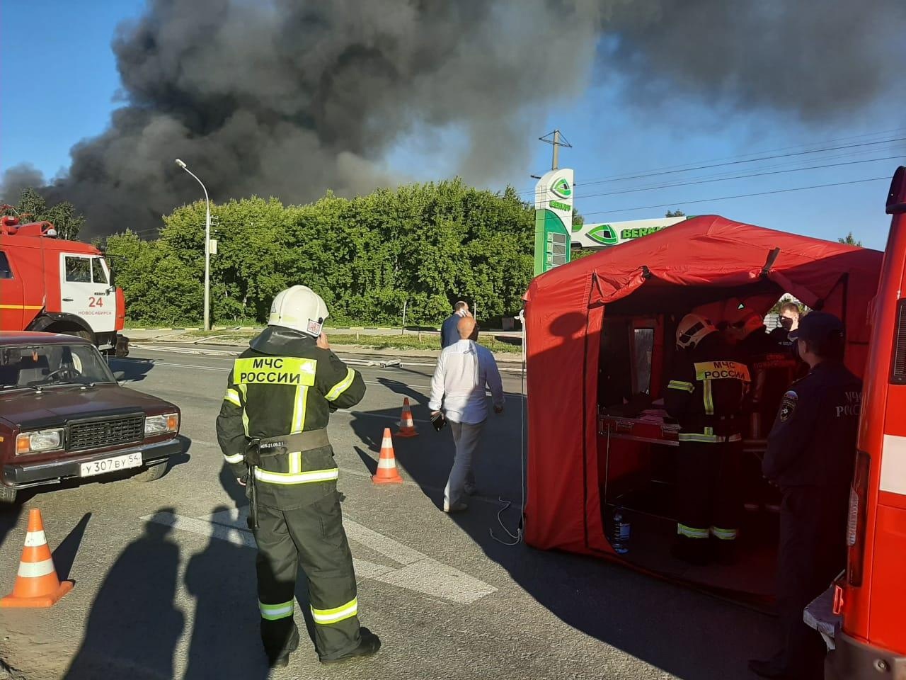 Взрыв на газовой АЗС: хроника событий | 14.06.2021 | Новосибирск -  БезФормата