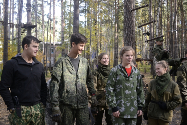 Военно-спортивный фестиваль прошел в Новосибирске