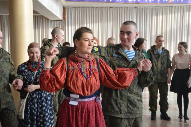 Фольклорную вечёрку провели в Советском районе