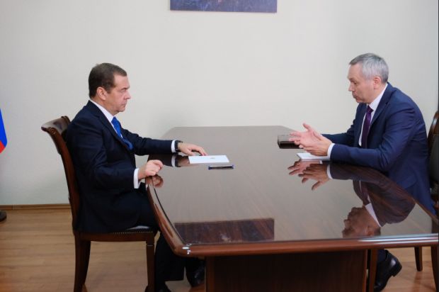 Губернатор рассказал Дмитрию Медведеву о реализации нацпроектов