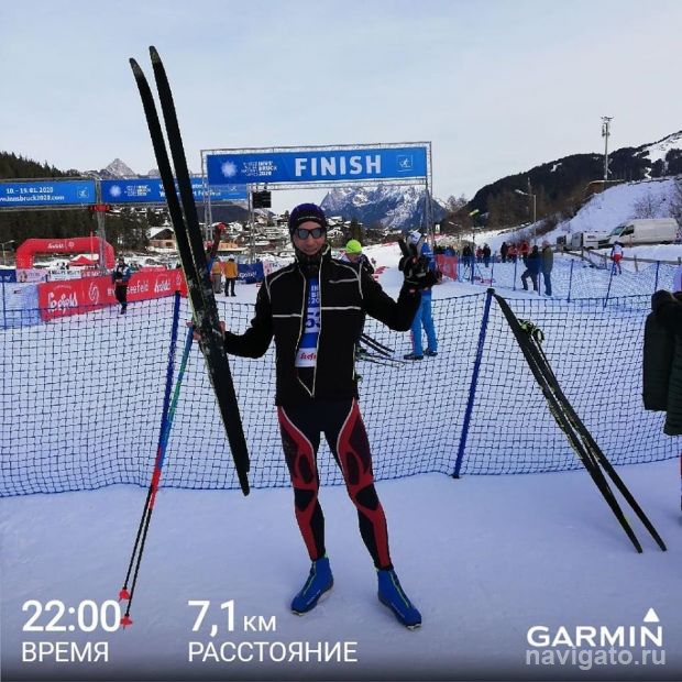 Лыжник из Советского района завоевал бронзу в Австрии