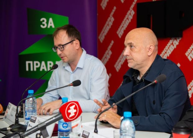 Захар Прилепин посетил Новосибирск