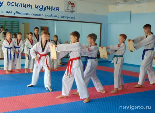 Спортзал для занятий тхэквондо открыли в гимназии «Горностай»