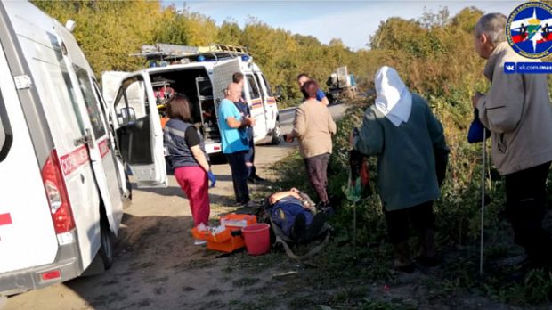 Спасатели пришли на помощь грибнику, у которого отказали ноги