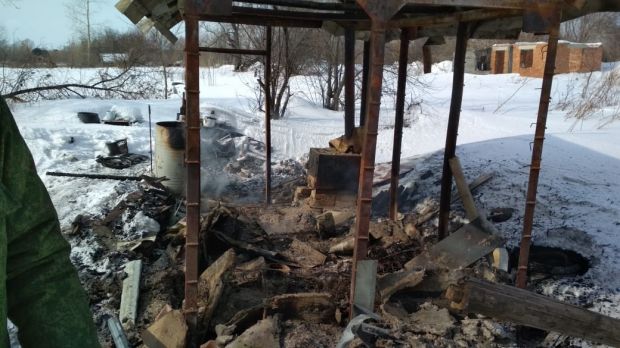 В Советском районе нашли обгоревший труп около дамбы ГЭС