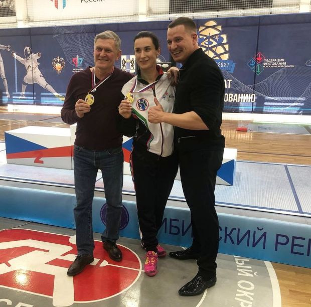 Шпажистка из Новосибирска Любовь Шутова в 3-й раз стала чемпионкой России