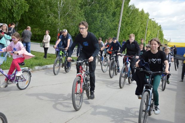 Покатались от души. В Советском районе провели велосипедный праздник