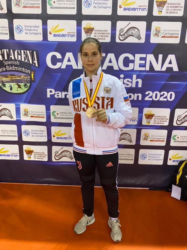 Студентка НГУ победила на чемпионате России по парабадминтону