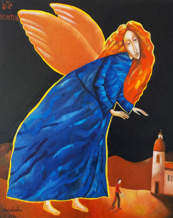 В Доме ученых открылась выставка Олега Шелудякова